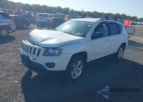 2015 Jeep Compass Sport из США, поврежденный, VIN 1C4NJDBB8FD325201